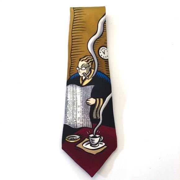 Burton Morris Pop Art Tie - Picture 1 of 5